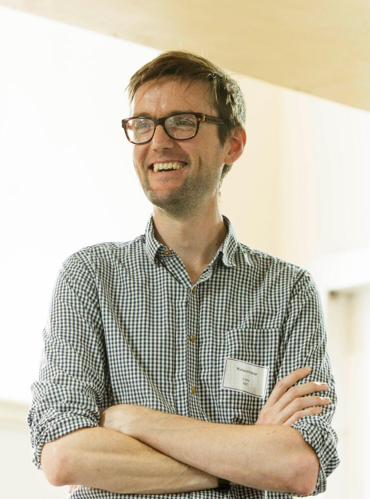 Fisher teaching at UCL