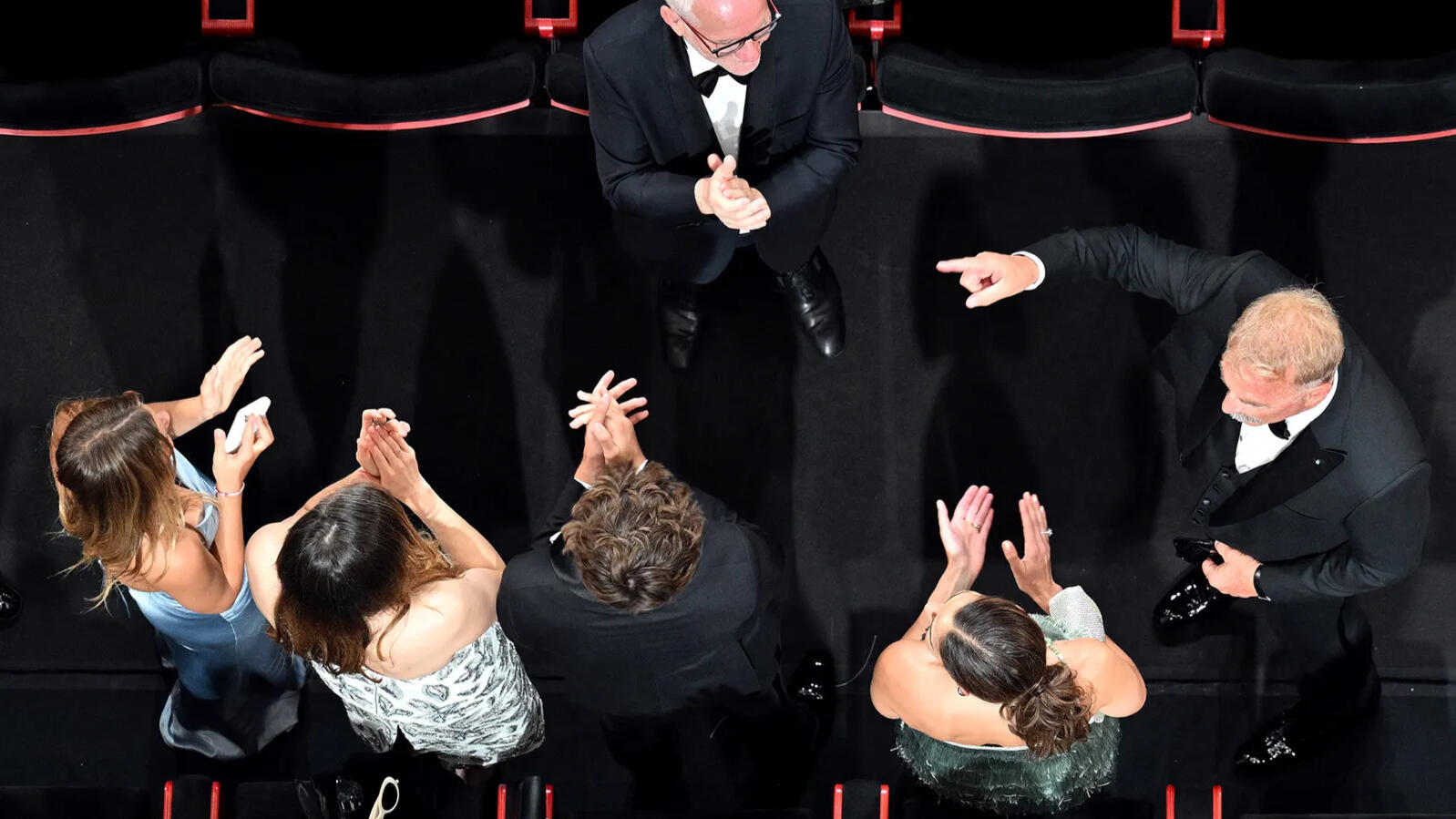 clapping at Cannes