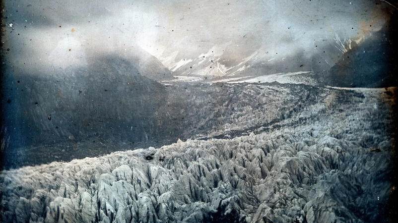 The sea of ice that inspired Frankenstein (BBC) glacier